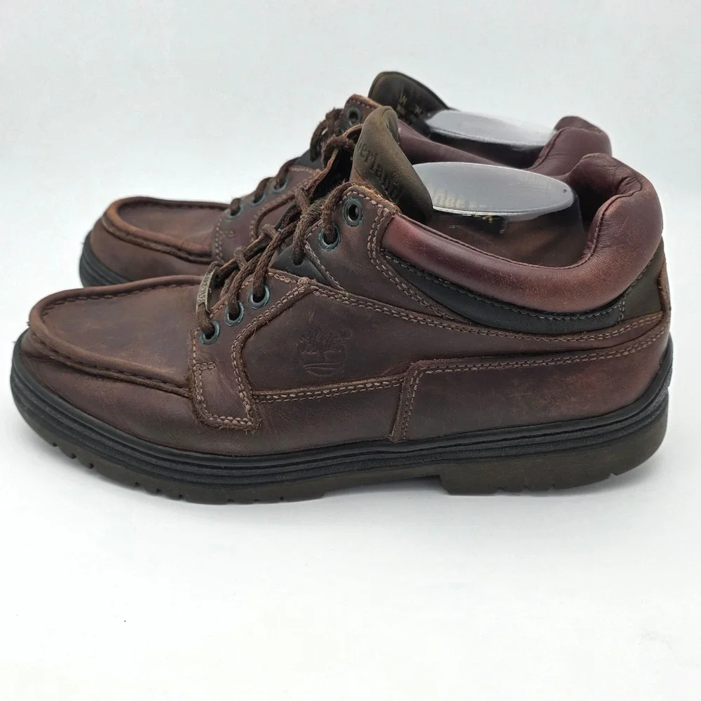 VTG Timberland Icon‎ Chukka Gore-Tex Mens 9.5 Leather Waterproof Work Boots